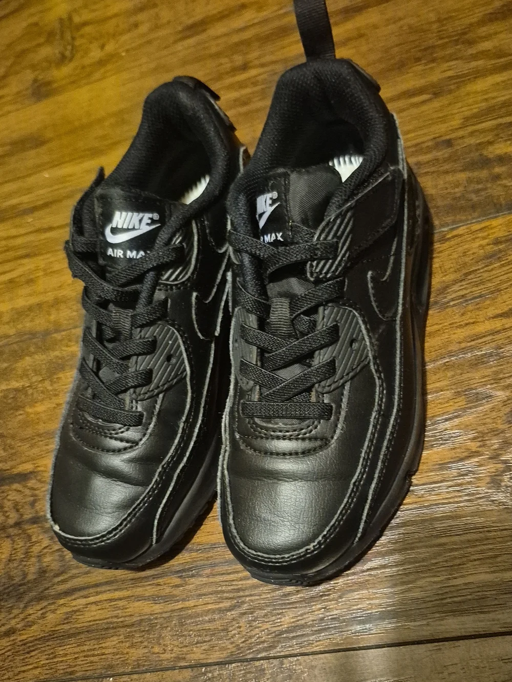 Nike Kids' Air Max 90 Black Casual Sneakers